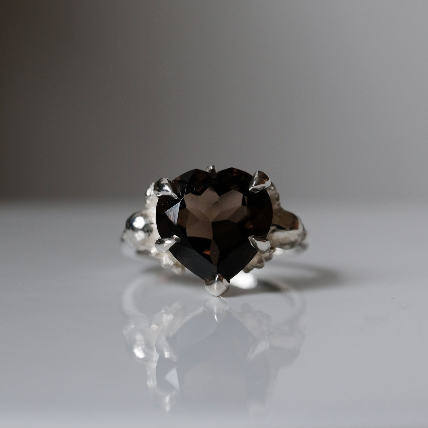 ERZULIE smokey quartz ring