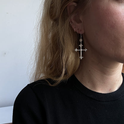 JOAN skull earrings