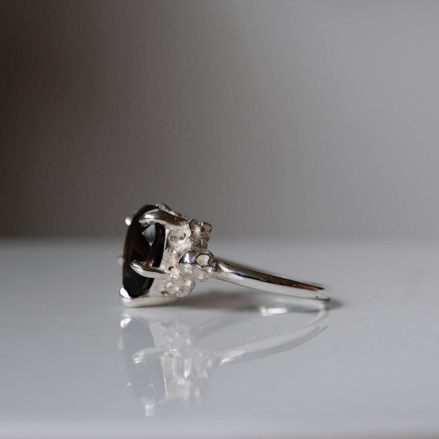 ERZULIE smokey quartz ring