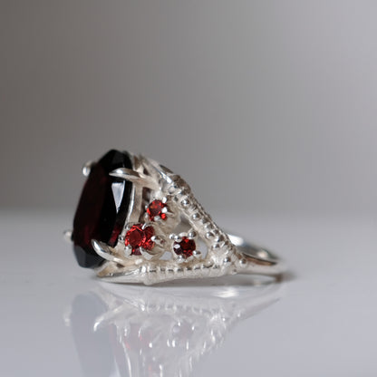 TALON garnet ring