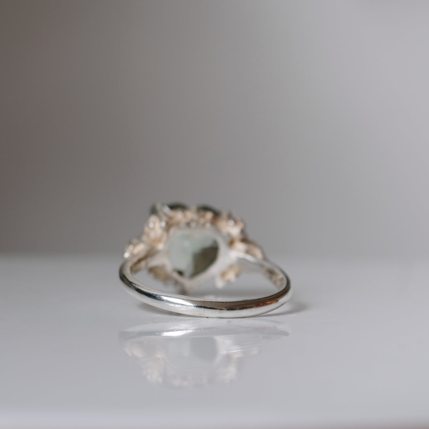 ERZULIE mint quartz ring