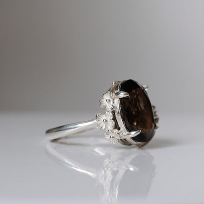 TALON smokey quartz ring